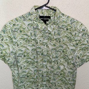 Marc Anthony floral button up shirt